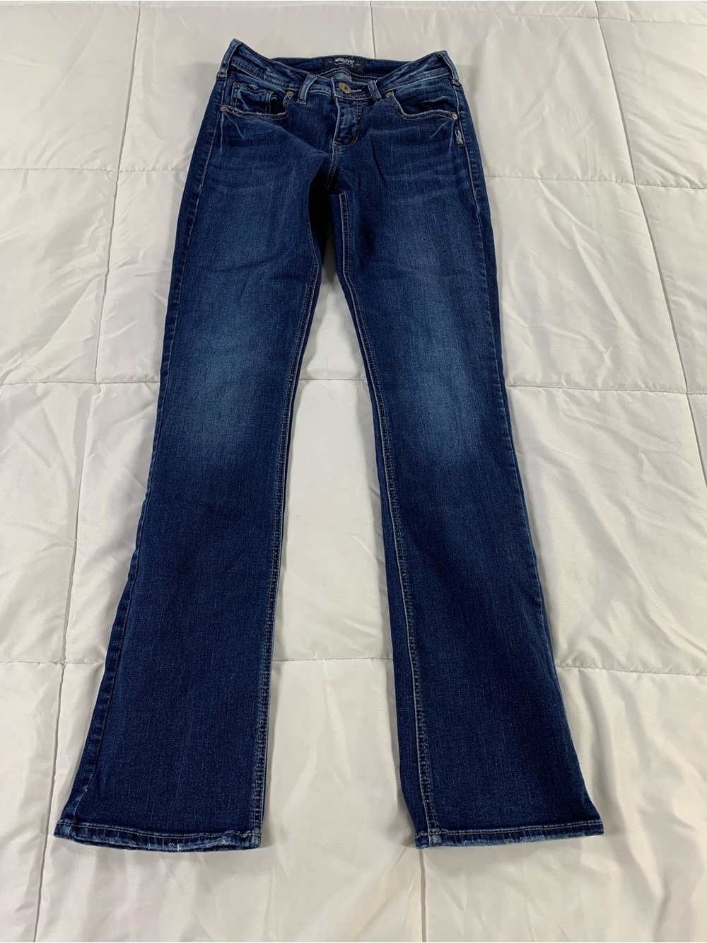 Pre loved SILVER jeans womens size 26x33